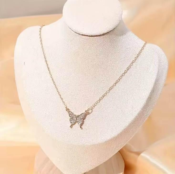 Butterfly Necklace for Woman
