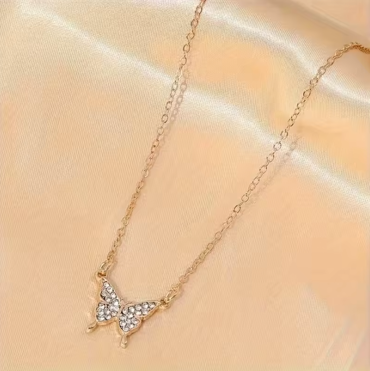 Butterfly Necklace for Woman