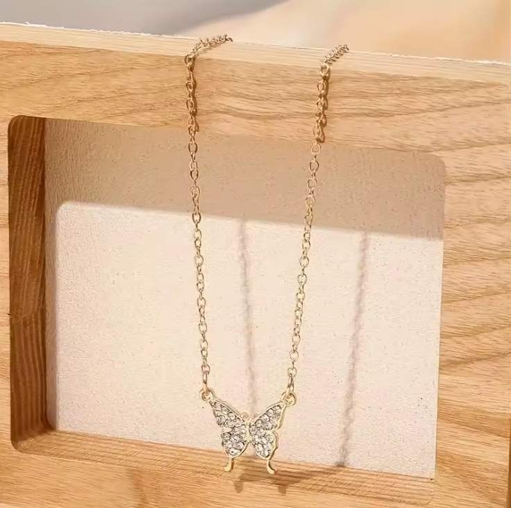 Butterfly Necklace for Woman