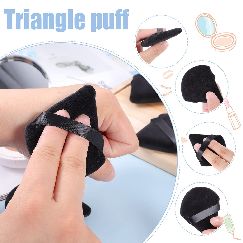 15 Pieces Soft Face Triangle Powder Puff